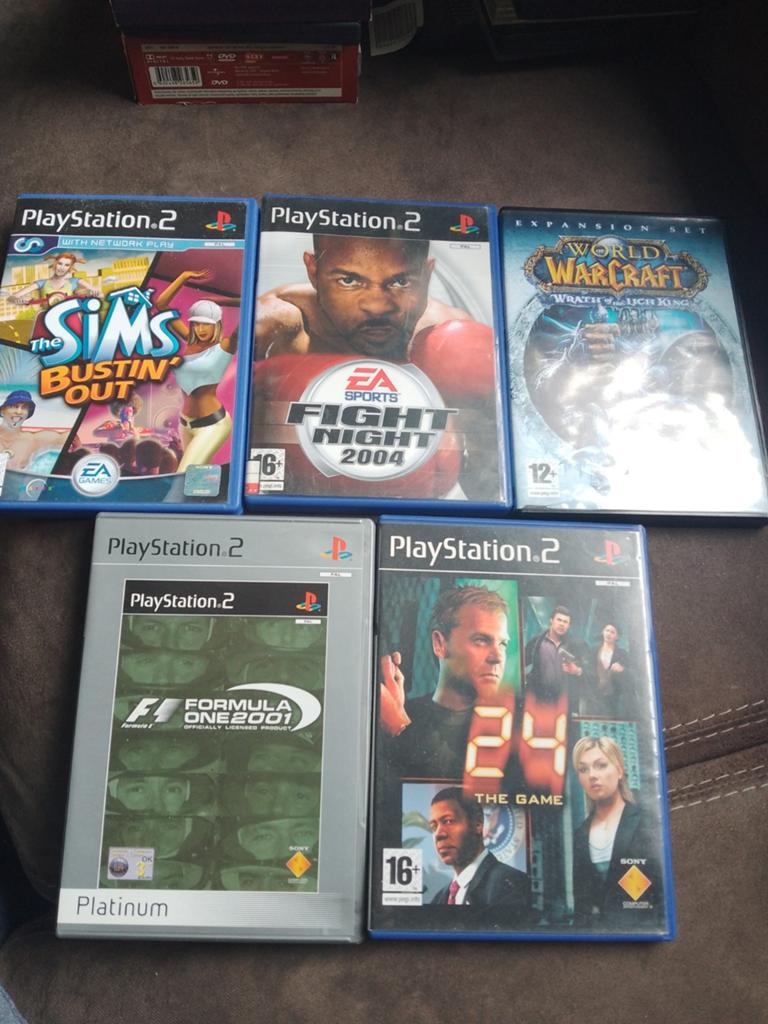 PlayStation 2 Games: The Sims, Fight Night, F1, 24, Ophalen of Verzenden