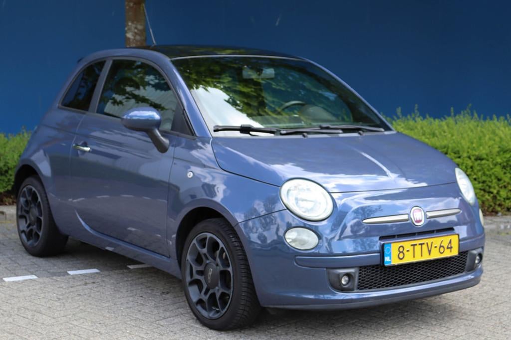Fiat 500 0.9 TwinAir Blackjack, Auto's, Voorwielaandrijving, Euro 5, 86 pk, Gebruikt