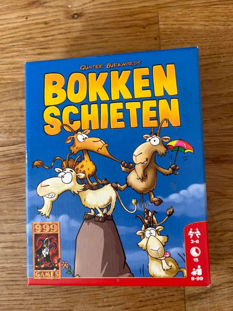 Bokken Schieten - Leuk kaartspel voor 3-6 spelers, Vijf spelers of meer, Ophalen of Verzenden, Zo goed als nieuw