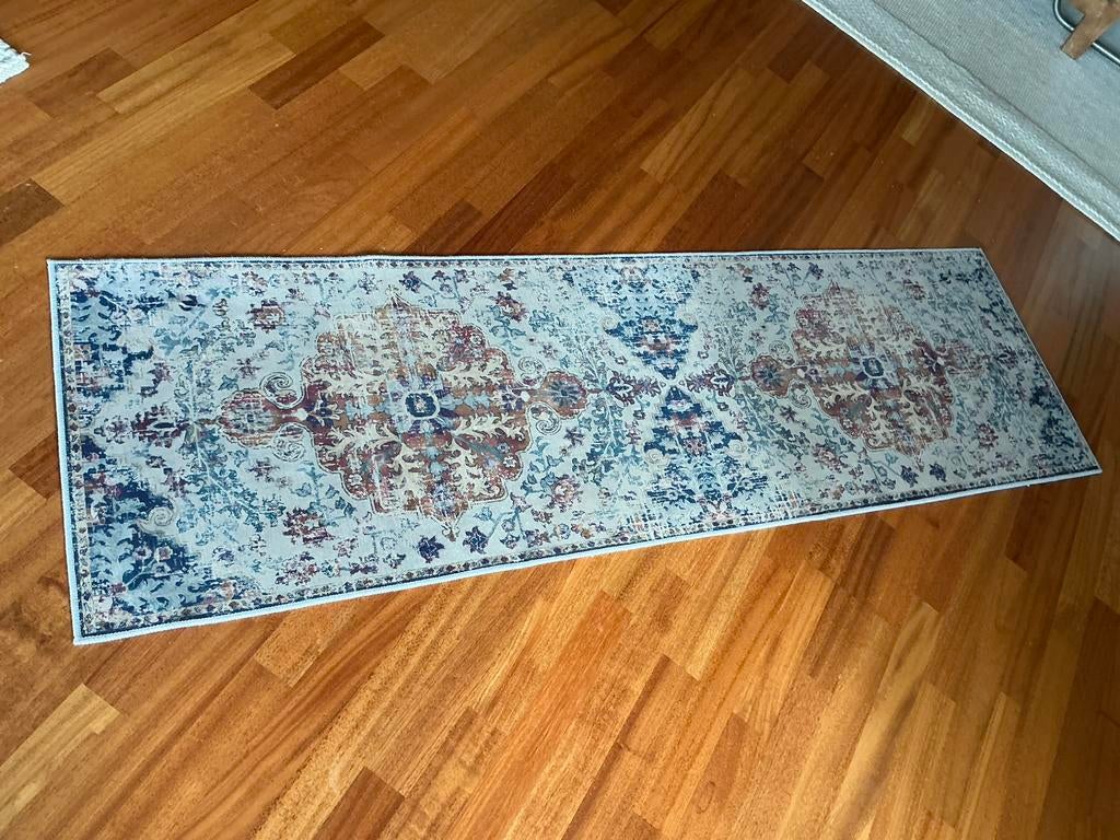 Drie tapijt lopers vintage, Ophalen of Verzenden, Zo goed als nieuw, Rechthoekig, 50 tot 100 cm