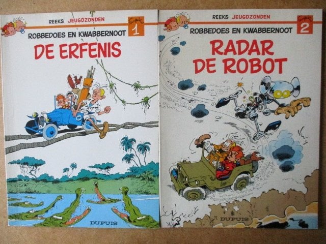 adv7682 robbedoes 3, Eén stripboek, Ophalen, Gelezen