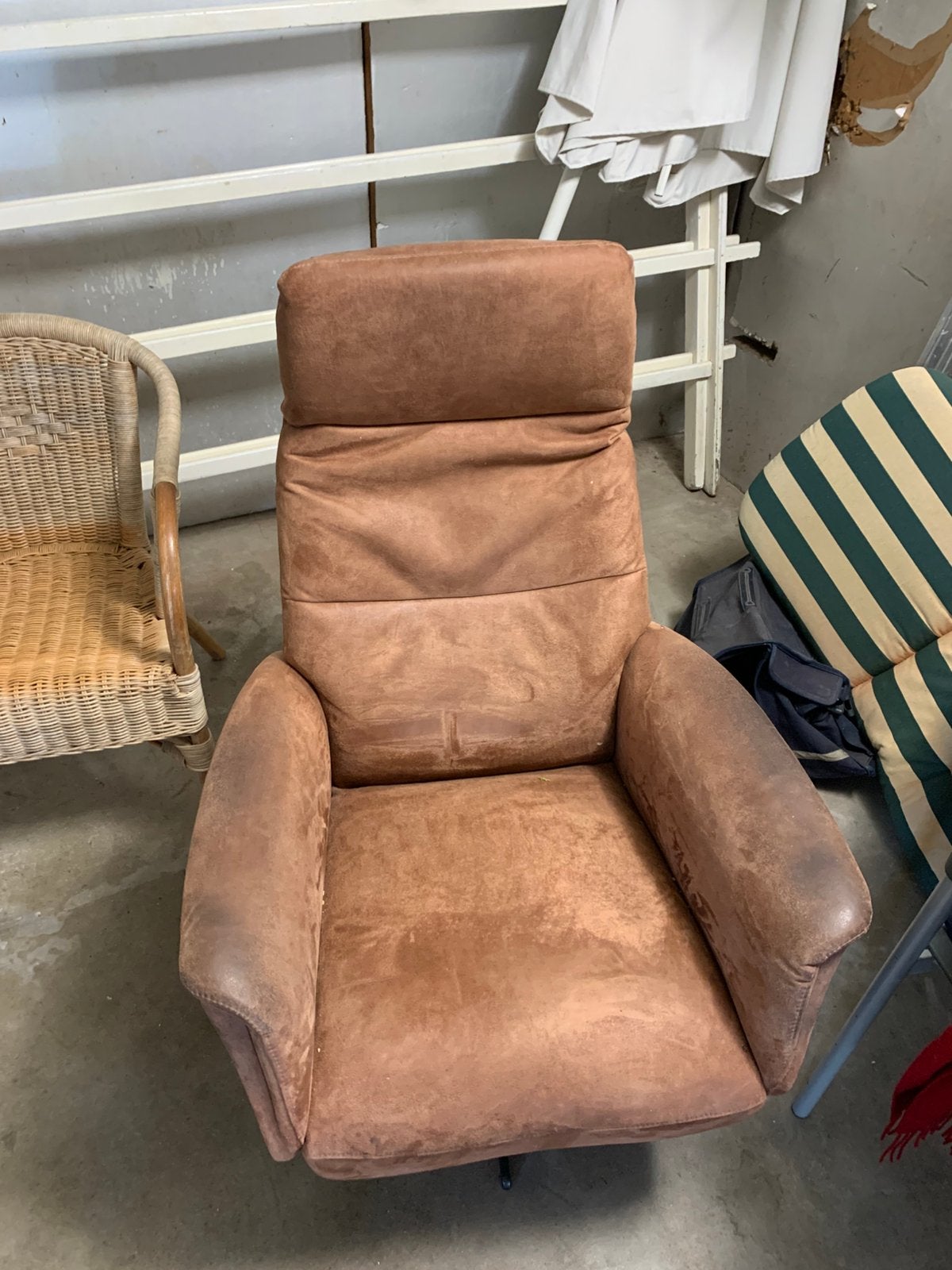 Gebruikte fauteuil, Ophalen, Overige materialen, Gebruikt, 75 tot 100 cm