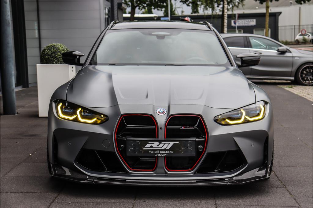 BMW M3 Competition X-drive *Carbon/ACC/HUD/CS grill/Laser*, Automaat, Gebruikt, Vierwielaandrijving, 3-Serie