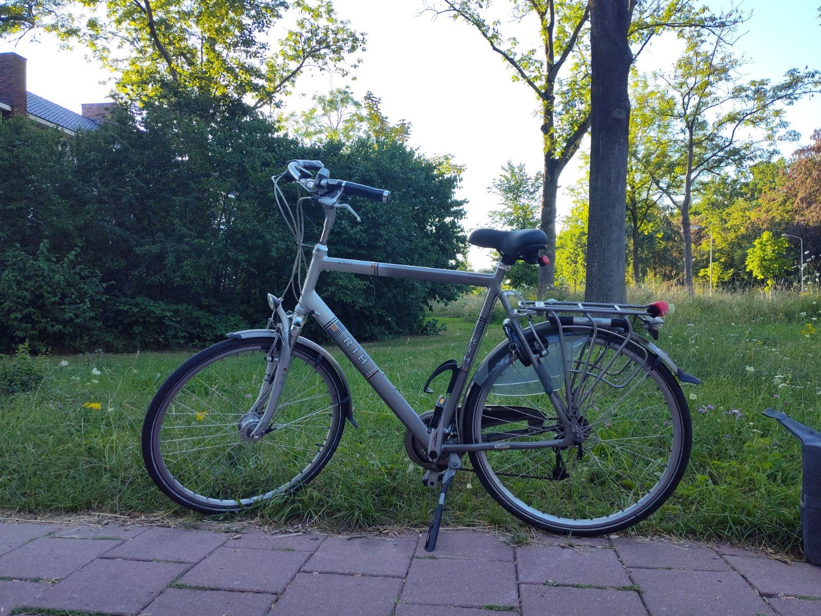 RIH Z-800 Herenfiets - Maat 65 [Handgemaakt], Fietsen en Brommers, Fietsen | Heren | Herenfietsen, Overige merken, Gebruikt, Velgrem