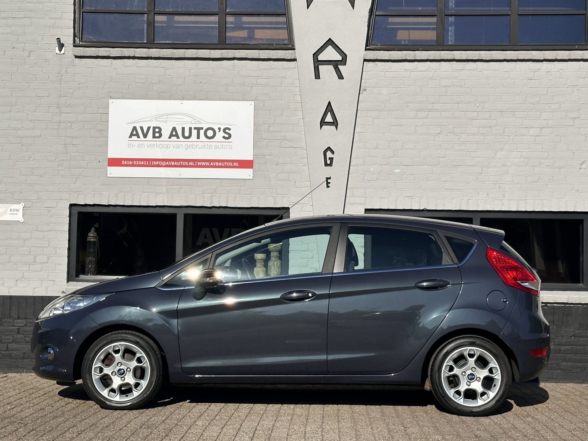 Ford FIESTA 1.4 Titanium Clima Usb Aux APK 9-27 Stoelverwarm, Auto's, Ford, Voorwielaandrijving, Euro 5, Stof, Gebruikt