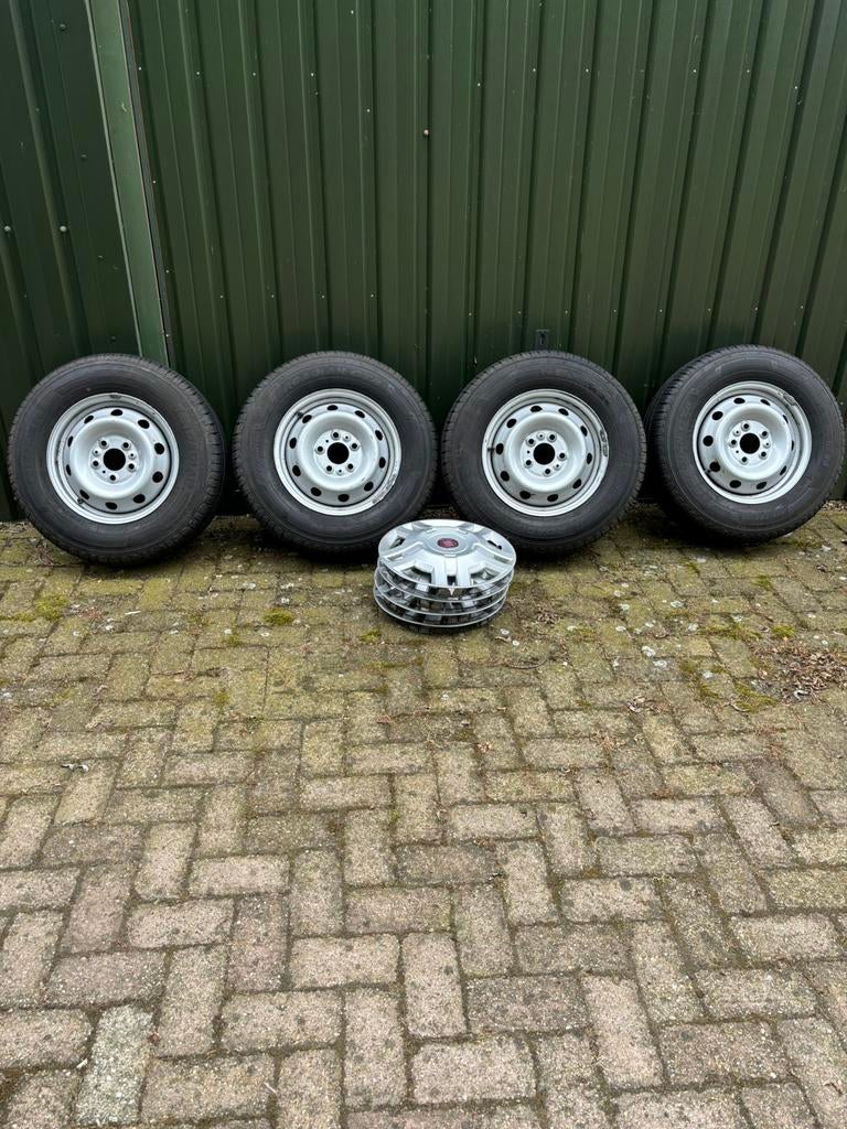 4 originele velgen fiat ducato, Ophalen