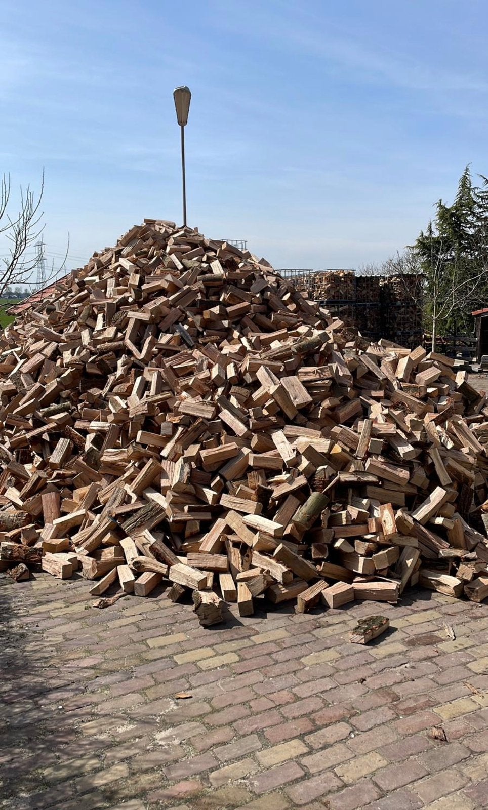 Los gestort kachelhout te koop, 6 m³ of meer, Ophalen, Eikenhout, Blokken