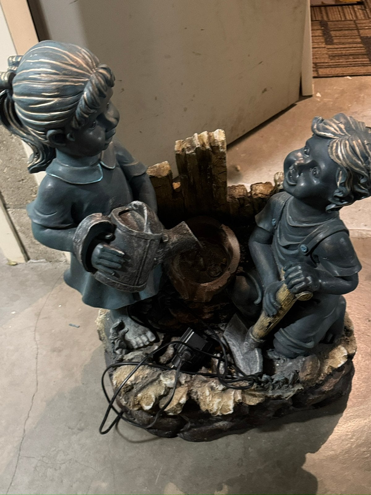 Fontein, Tuin en Terras, Waterpartijen en Fonteinen, Ophalen, Zo goed als nieuw