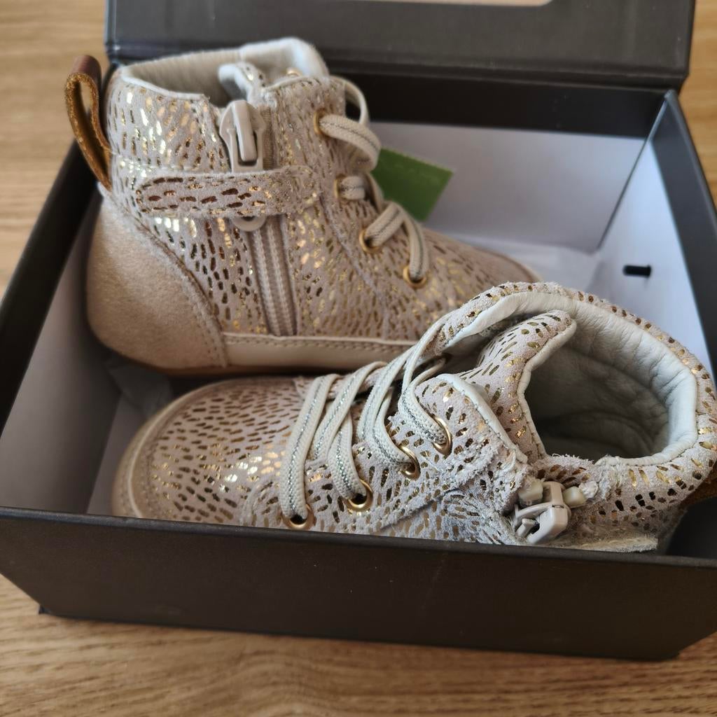 SROOT Gouden Babyschoentjes - Mijn Eerste Schoentjes, Schoentjes, Meisje, Nieuw, Ophalen of Verzenden