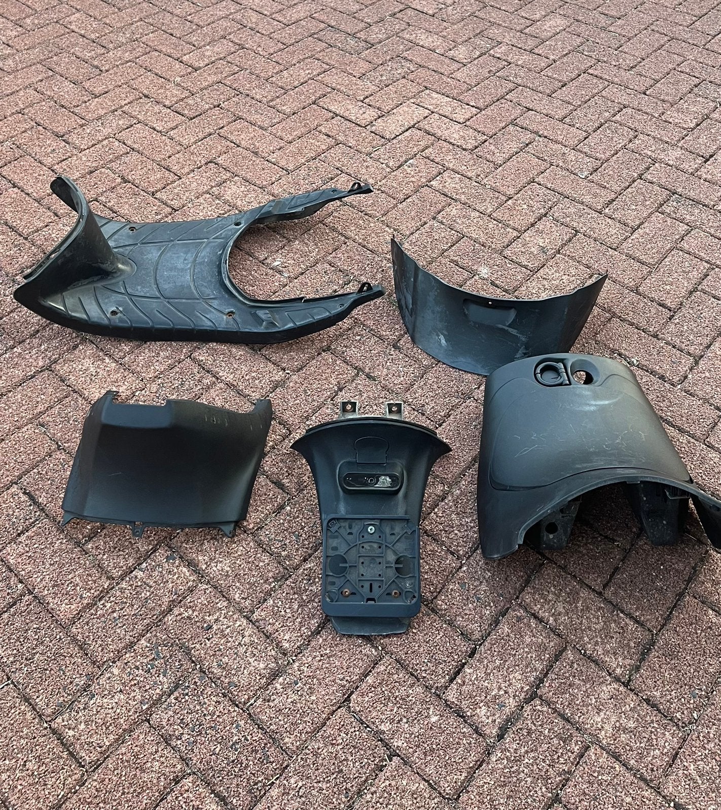 Binnenkappenset Piaggio Zip 2-4 Takt gebruikt!, Ophalen, Gebruikt, Kap, Piaggio