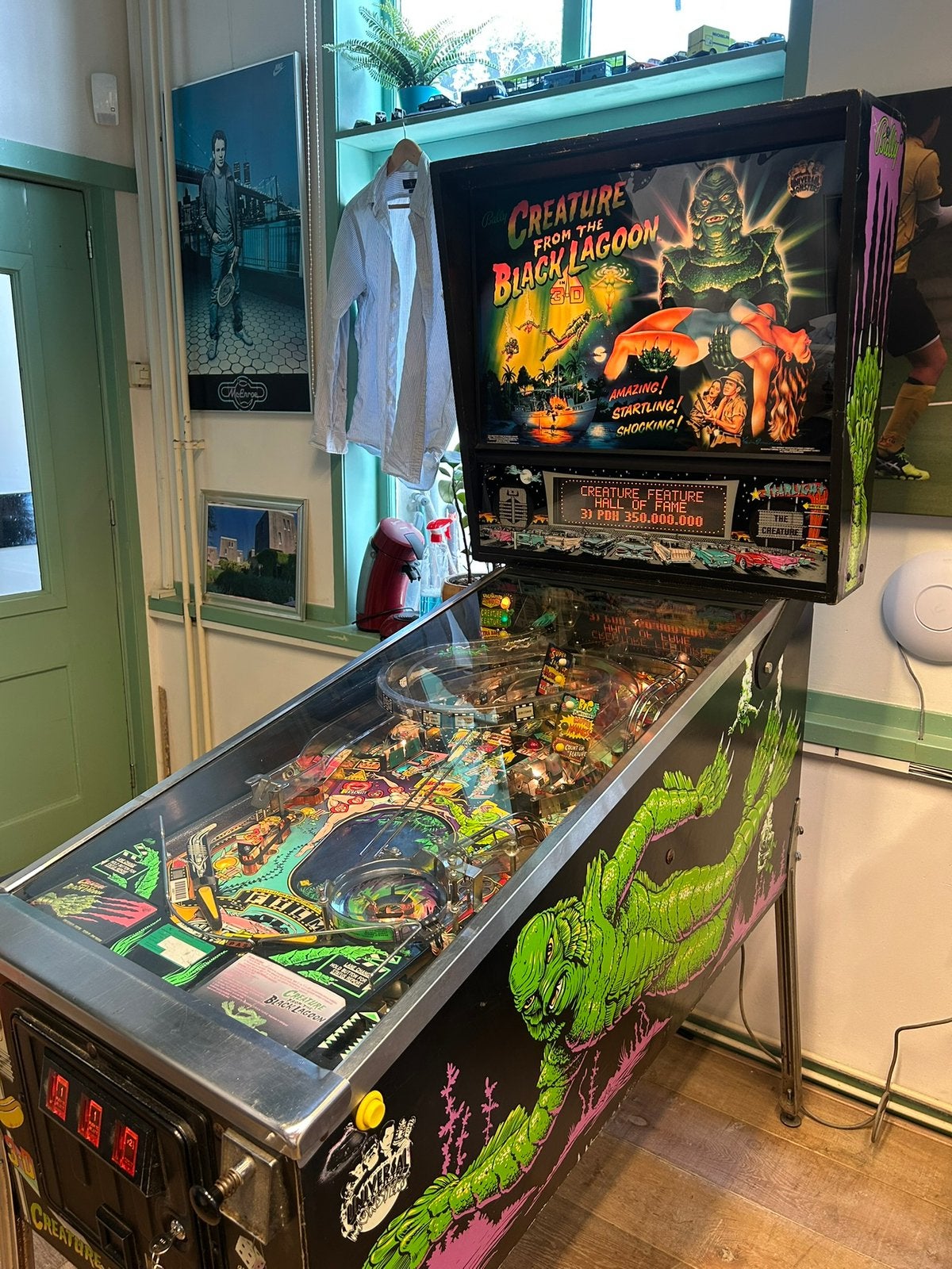 Gezocht Bally Creature from the Black Lagoon flipperkast, Ophalen, Gebruikt, Bally, Dot-matrix