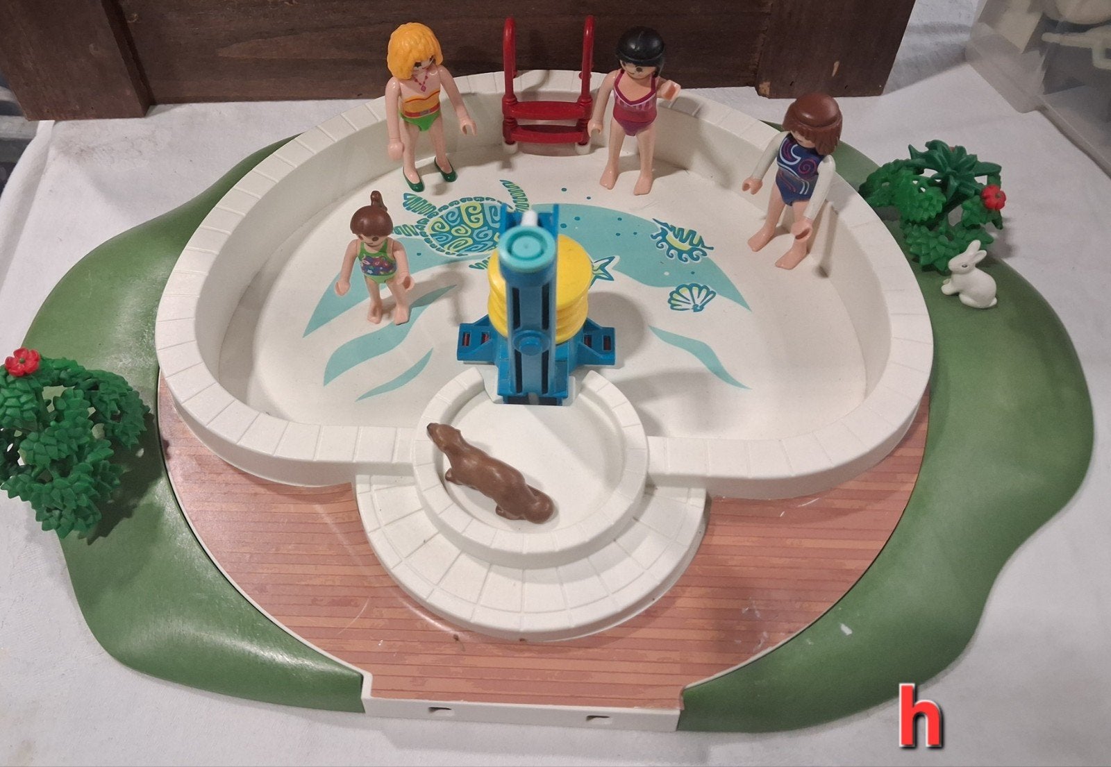 Playmobil zwembad, Ophalen of Verzenden, Gebruikt