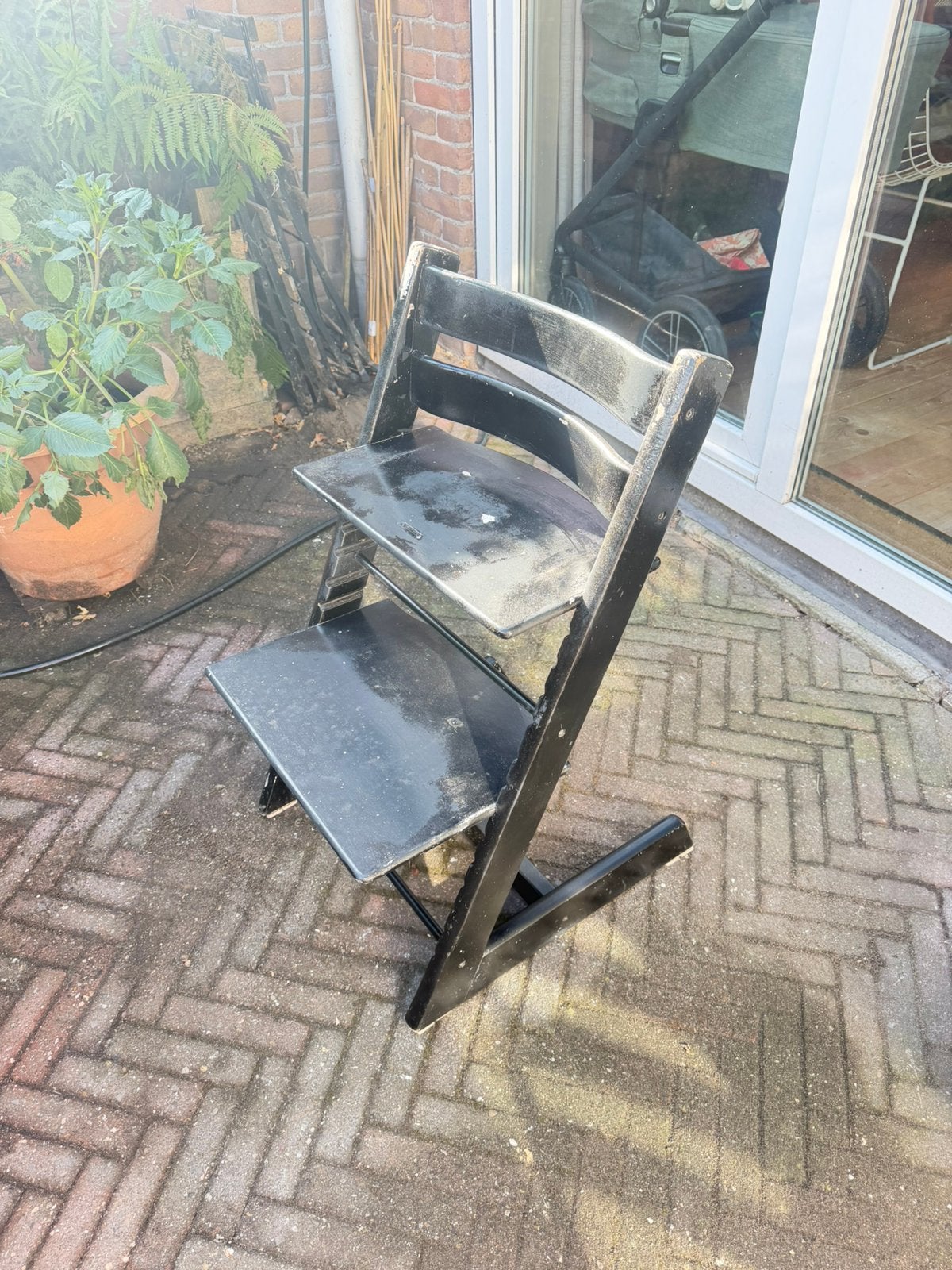 Stokke Tripp trapp kinderstoel opknapper, Ophalen, Gebruikt, Meegroeistoel