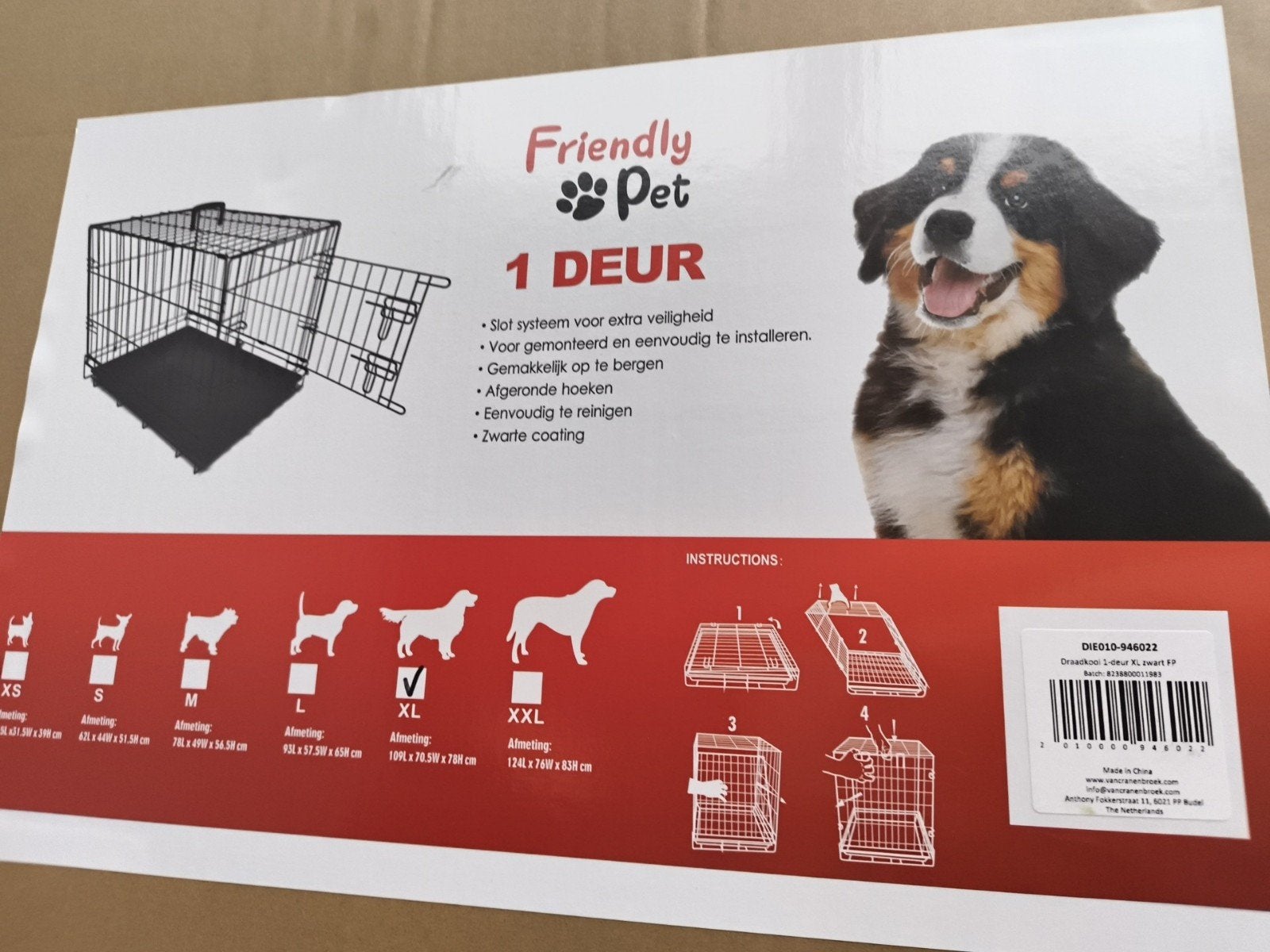 honden bench xl, Dieren en Toebehoren, Hondenbenches, Ophalen, Zo goed als nieuw