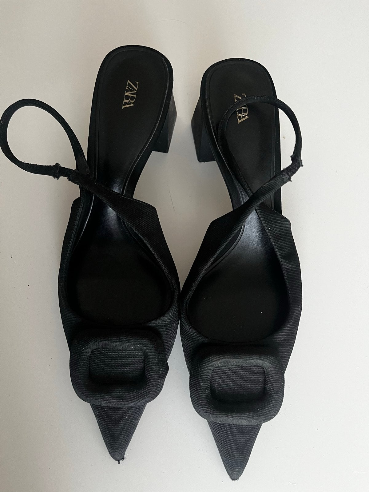 Zara Hakken, Kleding | Dames, Schoenen, Pumps, Verzenden, Zwart, Gedragen
