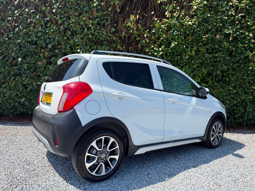 Opel KARL 1.0 Rocks Online Edition|AIRCO|CARPLAY|CRUISE|PDC, Auto's, Opel, Voorwielaandrijving, 839 kg, Stof, Origineel Nederlands