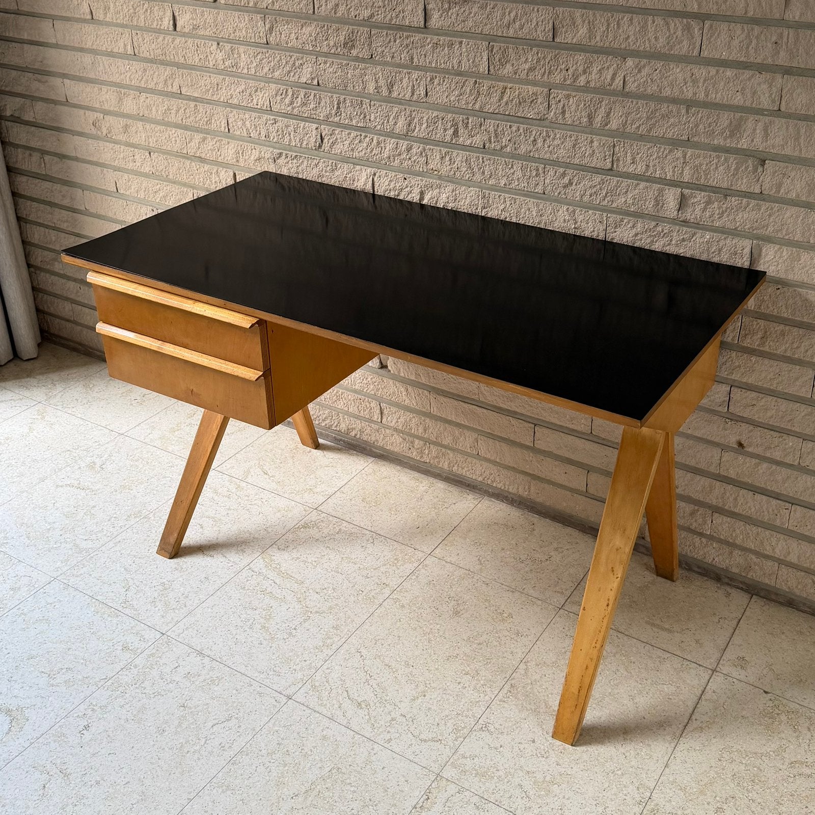 Vintage Pastoe “EB02” bureau door Cees Braakman, Huis en Inrichting, Ophalen, Overige typen, Gebruikt, 62 cm