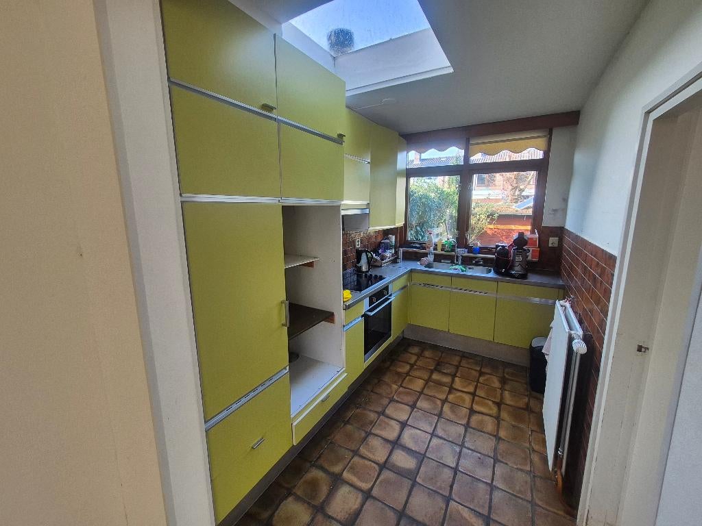 Keuken Retro, Ophalen, Gebruikt, Hoekkeuken, Staal of Rvs