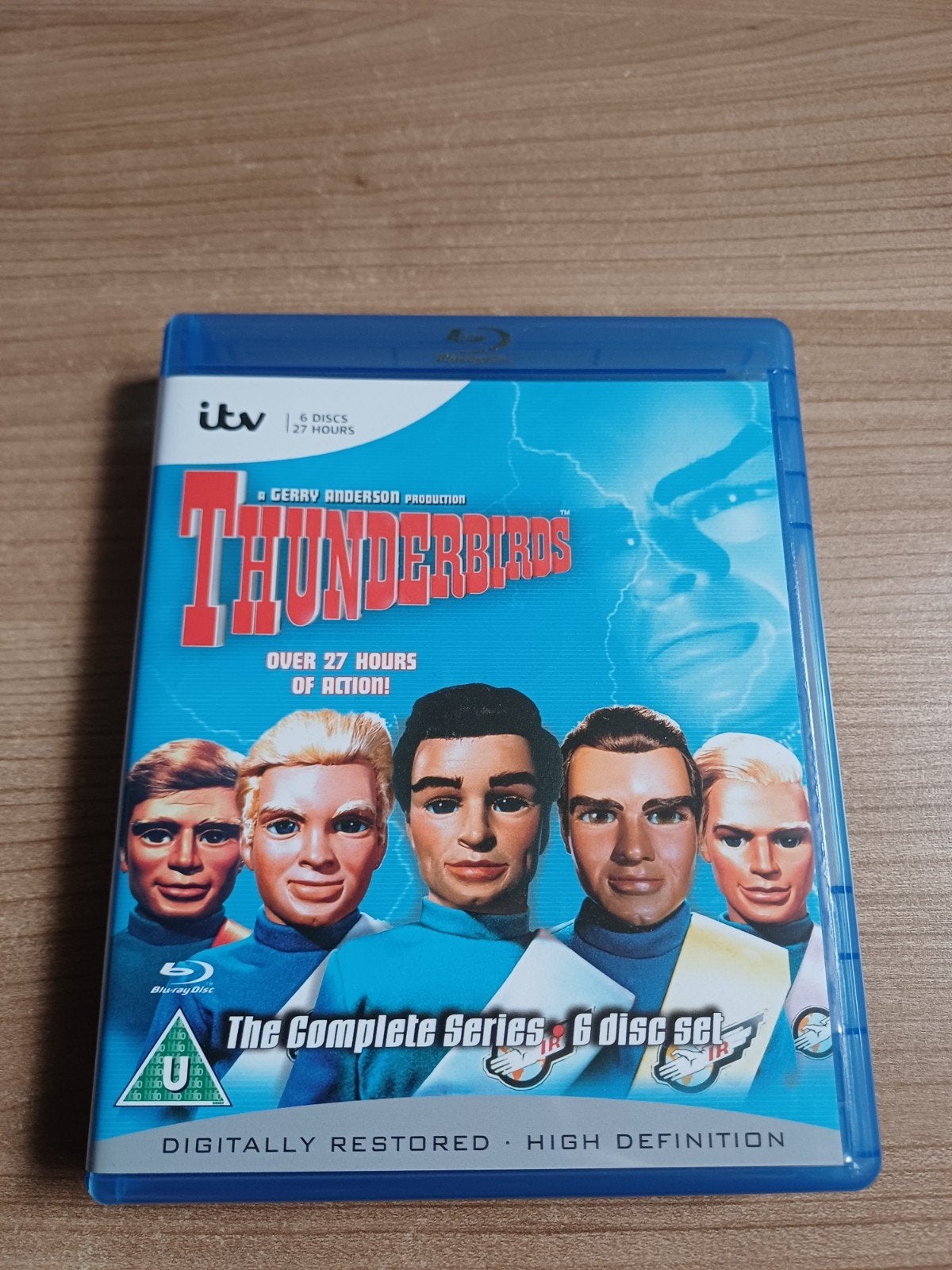 thunderbirds complete serie blu ray (import), Cd's en Dvd's, Blu-ray, Verzenden, Zo goed als nieuw