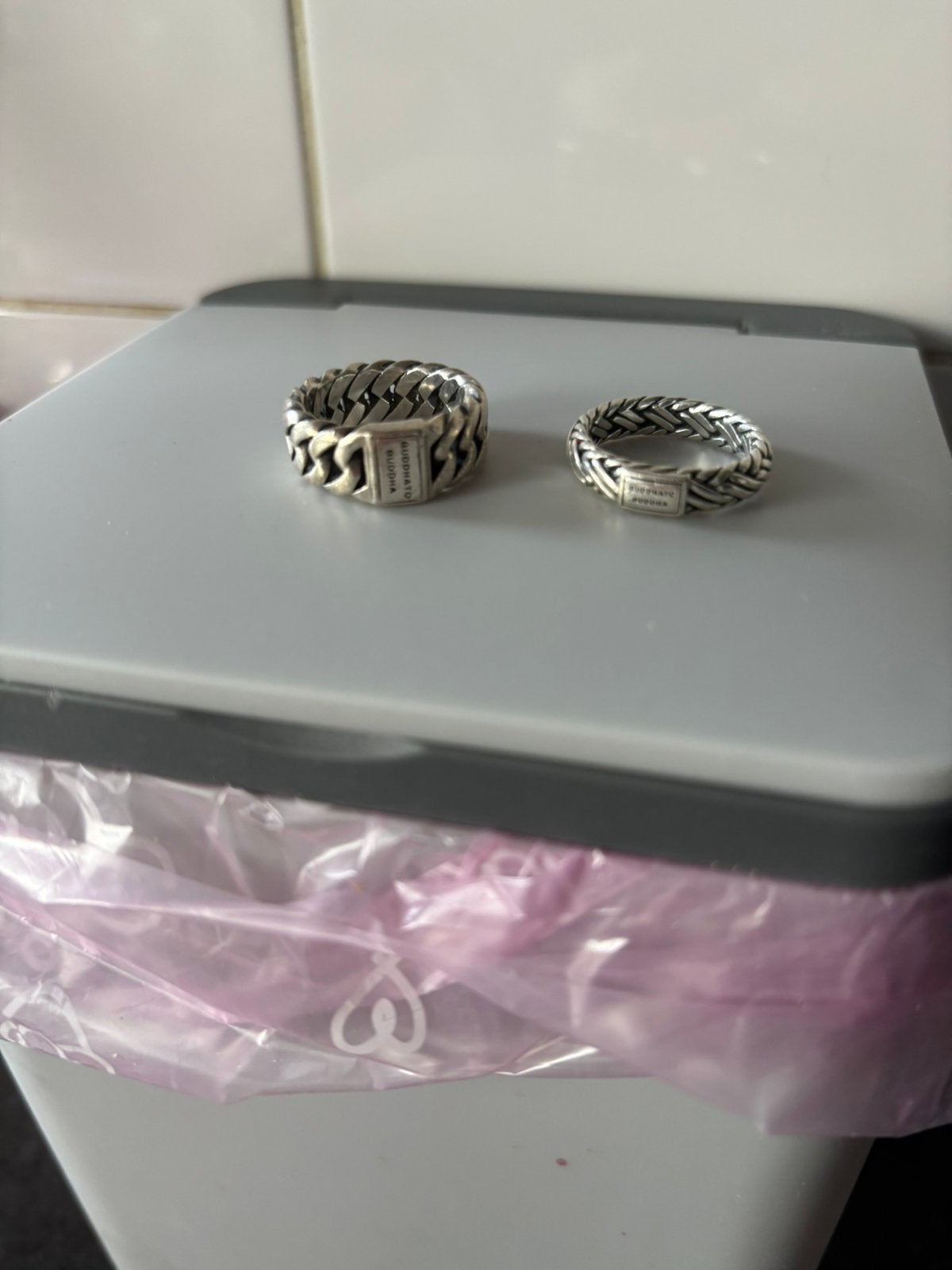 Buddha to buddha, Sieraden, Tassen en Uiterlijk, Oorbellen, Ophalen of Verzenden, Zo goed als nieuw, Zilver