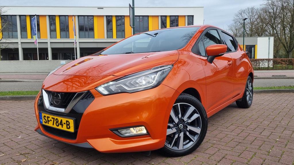 NISSAN Micra 0.9 IG-T N-Connecta Camera/ Navigatie, 898 cc, Stof, 23 km/l, Origineel Nederlands
