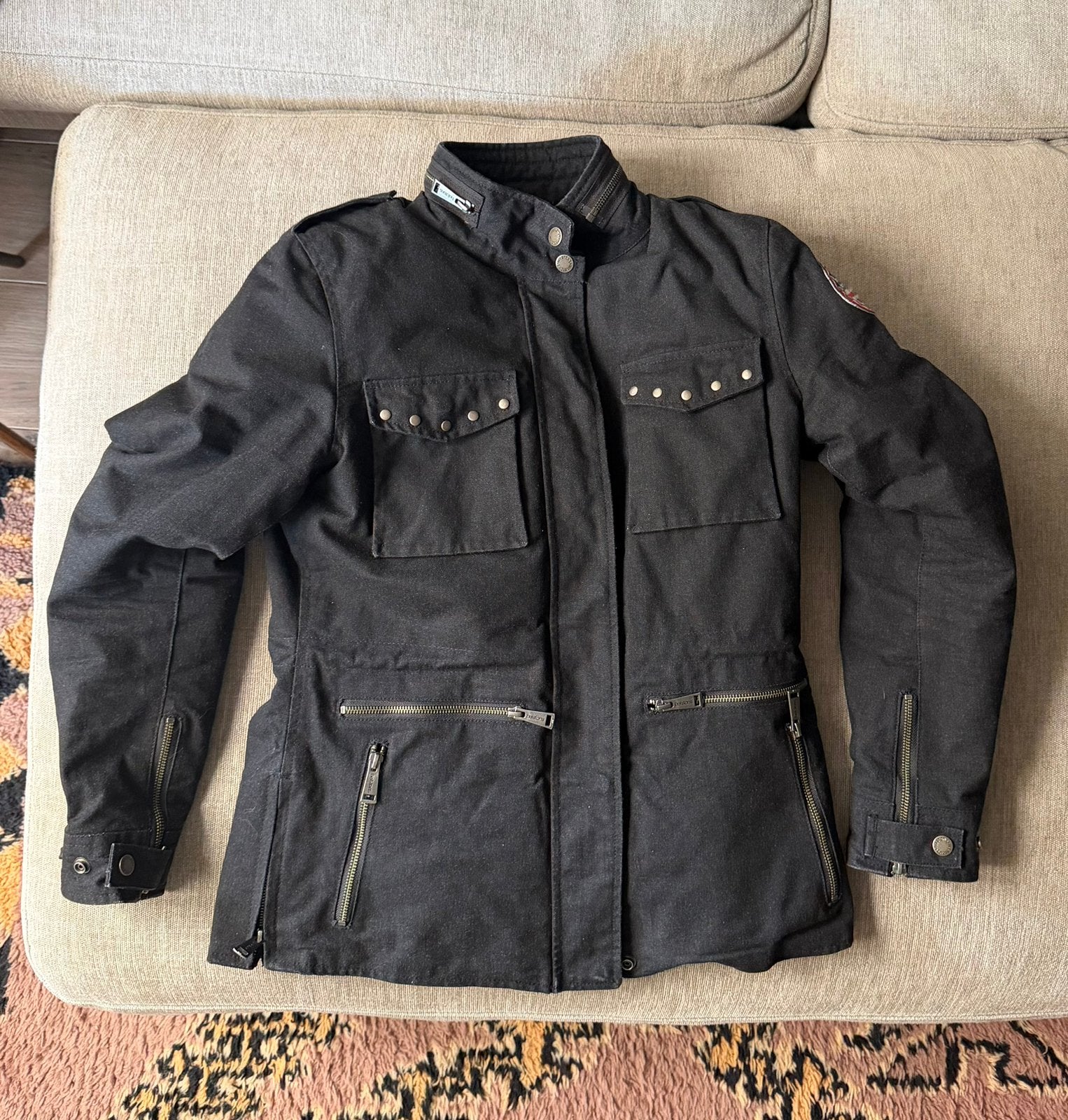 Helstons Tara dames motorjas L als nieuw, Ophalen of Verzenden, Tweedehands, Dames, Jas | textiel