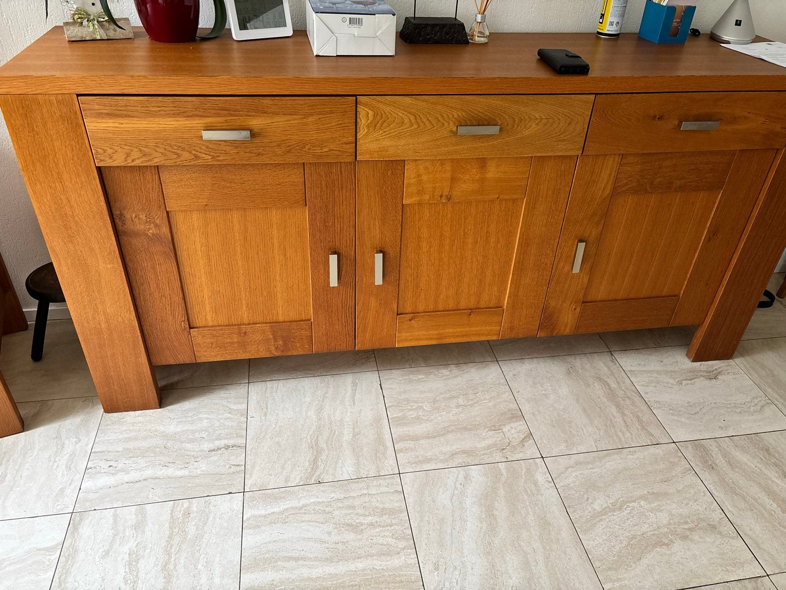 dressoir met lades en deuren, Ophalen, Gebruikt, 150 tot 200 cm, Met lade(s)