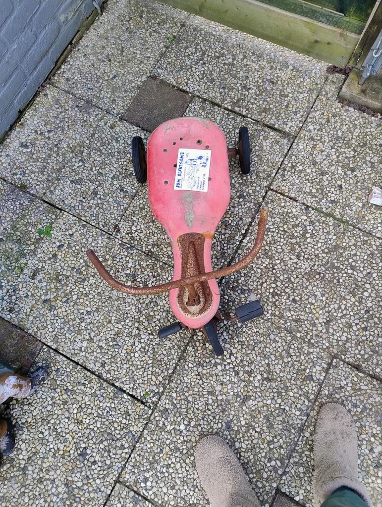 Leuke oude driewieler, Ophalen, Gebruikt