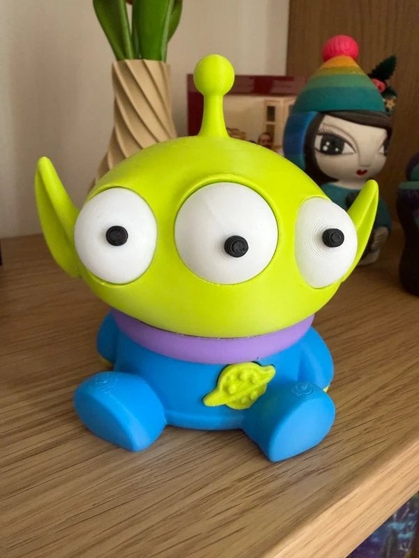 Toy Story Alien Figuur met Bewegende Ogen, Ophalen, Nieuw