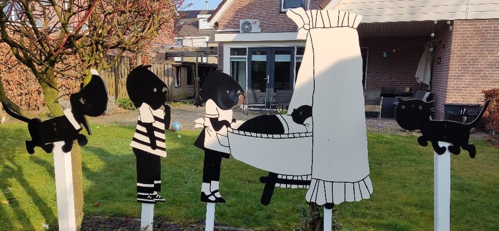 Te huur: Jip en Janneke geboorteborden, Ophalen, Zo goed als nieuw