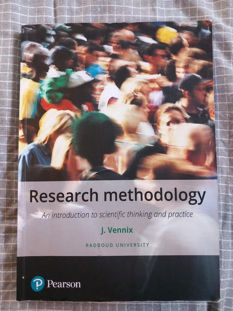 Research methodology, Ophalen of Verzenden, Overige niveaus, Engels, Jac Vennix