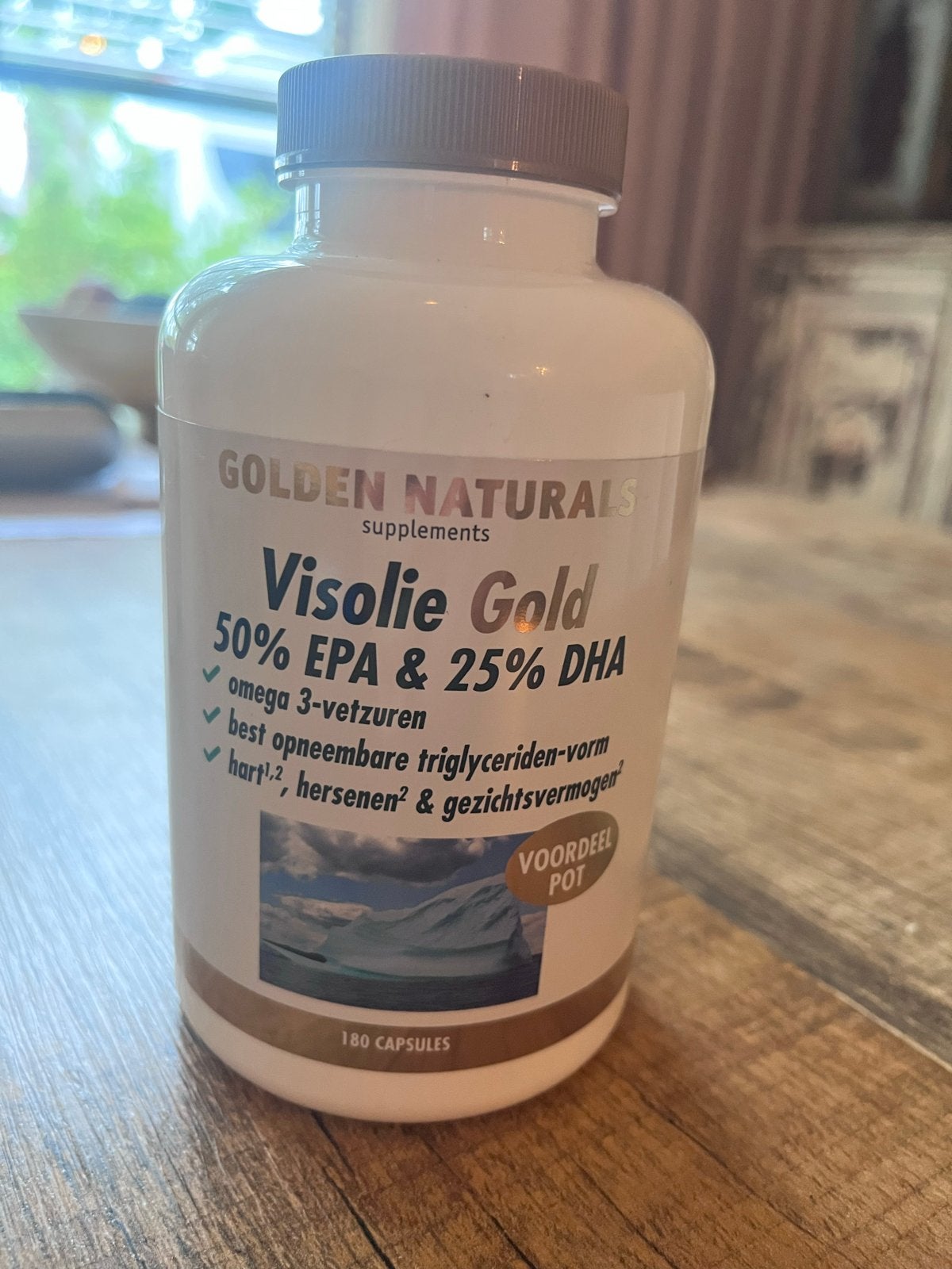 Visolie Gold 50% EPA & 25% DHA - Golden Naturals, Ophalen of Verzenden, Zo goed als nieuw, Poeder of Drank