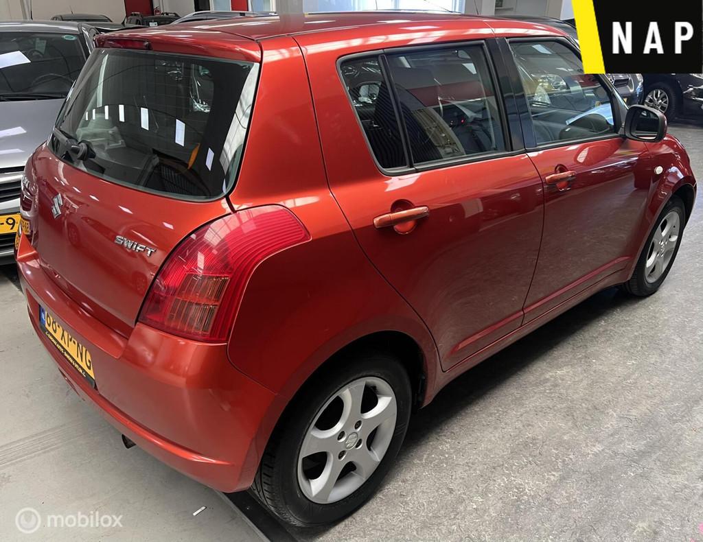 Suzuki Swift 1.3 GA Airco | 1e Eig. | NAP | Elek. Ramen, Auto's, Suzuki, Voorwielaandrijving, Stof, Zwart, 965 kg