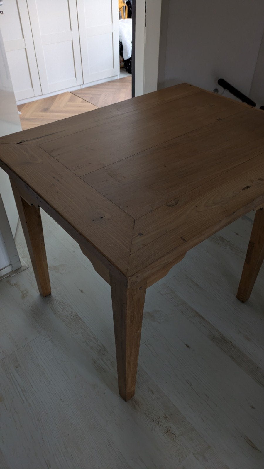 Houten buro - 102x82x80 cm, Ophalen, Gebruikt, 50 tot 100 cm, 100 tot 150 cm