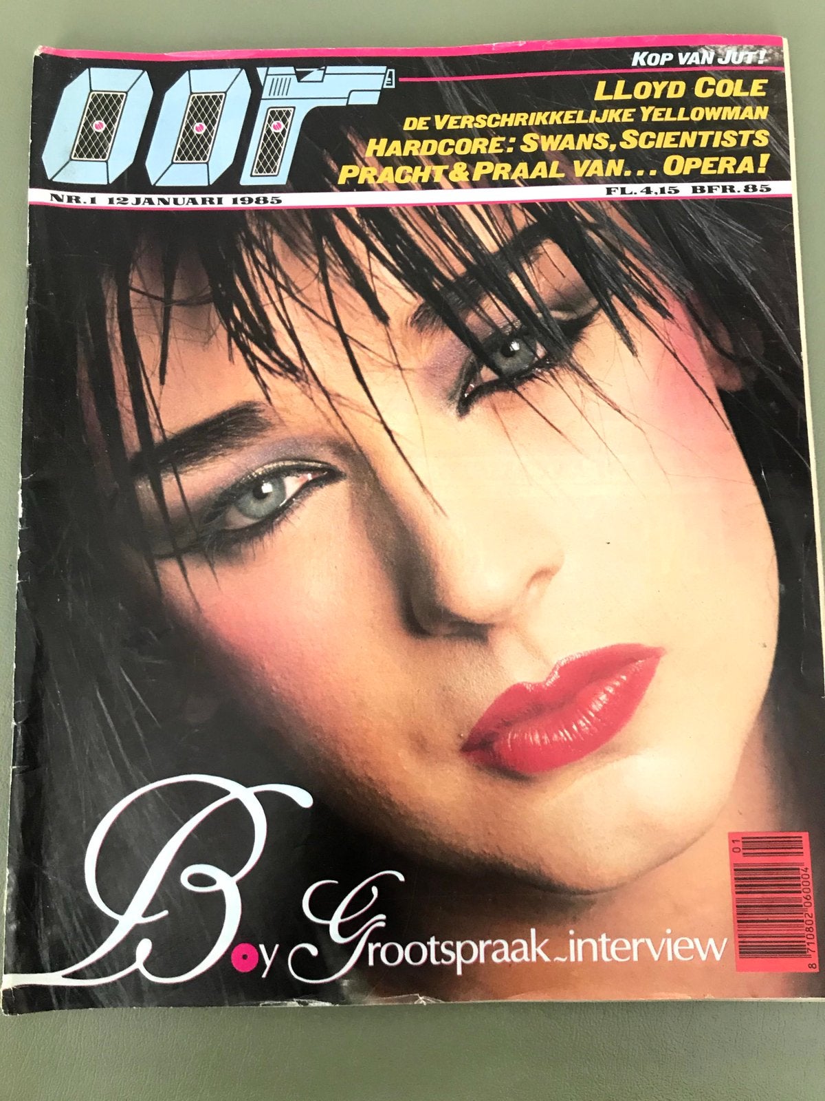 OOR Magazine 1985 BOY GEORGE Lloyd Cole YELLOWMAN Swans, Ophalen of Verzenden, Zo goed als nieuw, Muziek, Film of Tv