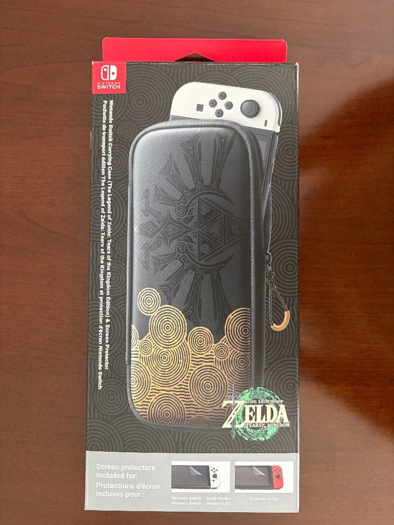 Zelda Tears of the Kingdom Carrying Case Nintendo Switch, Ophalen of Verzenden, Nieuw, Switch, Overige typen