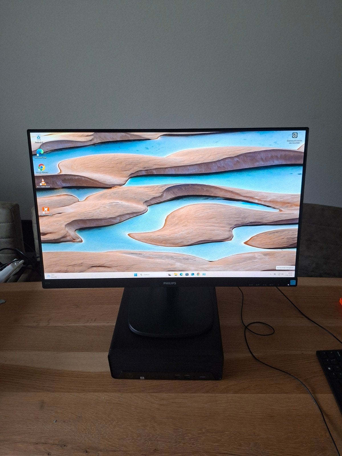 Philips 273V7Q Monitor - Full HD IPS Scherm, Computers en Software, Monitoren, Zo goed als nieuw, 60 Hz of minder, HDMI, VGA, IPS