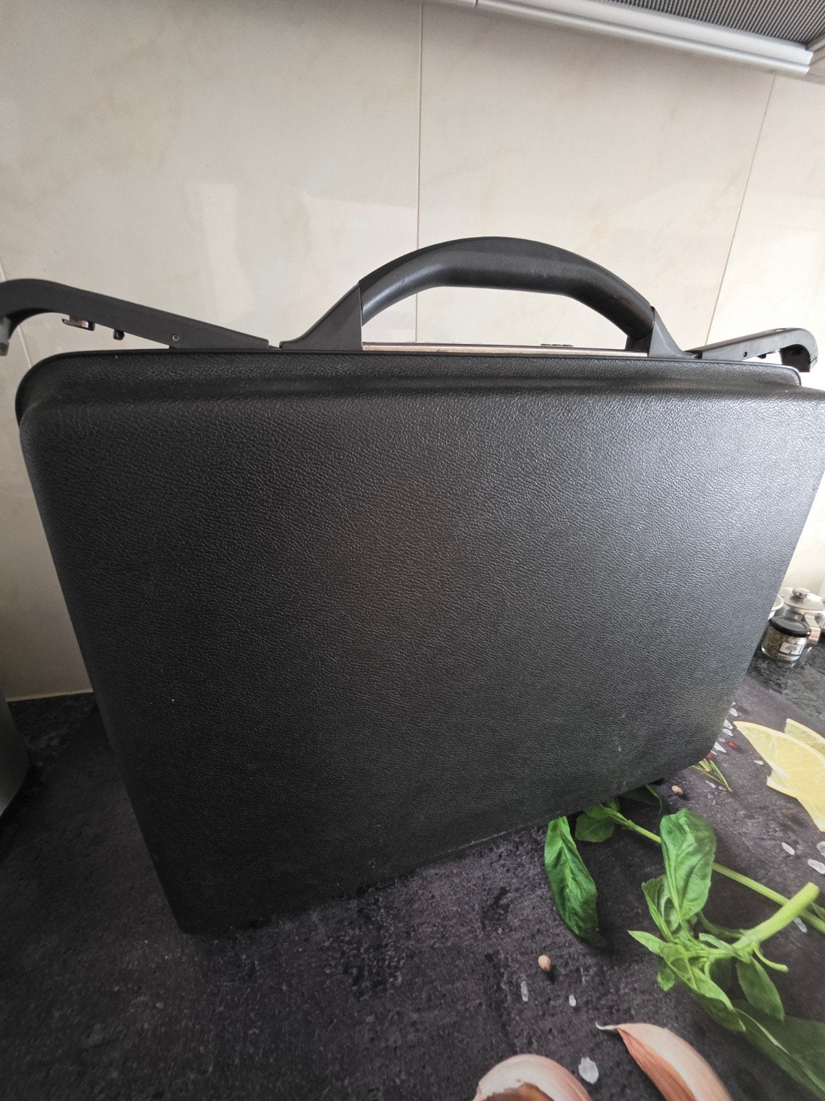 SAMSONITE attachékoffer, Sieraden, Tassen en Uiterlijk, Koffers, Ophalen, Hard kunststof, 70 cm of meer