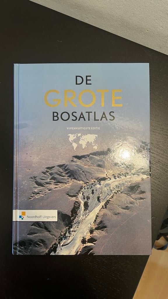 De Grote Bosatlas 55e editie - NIEUW, Boeken, Atlassen en Landkaarten, Bosatlas, 2000 tot heden, Nieuw, Ophalen of Verzenden