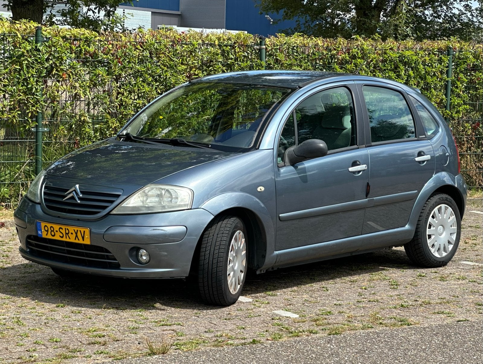 Citroën C3 1.4 exclusive 2006 Grijs 170351 km, Auto's, Voorwielaandrijving, 1160 kg, 989 kg, Origineel Nederlands