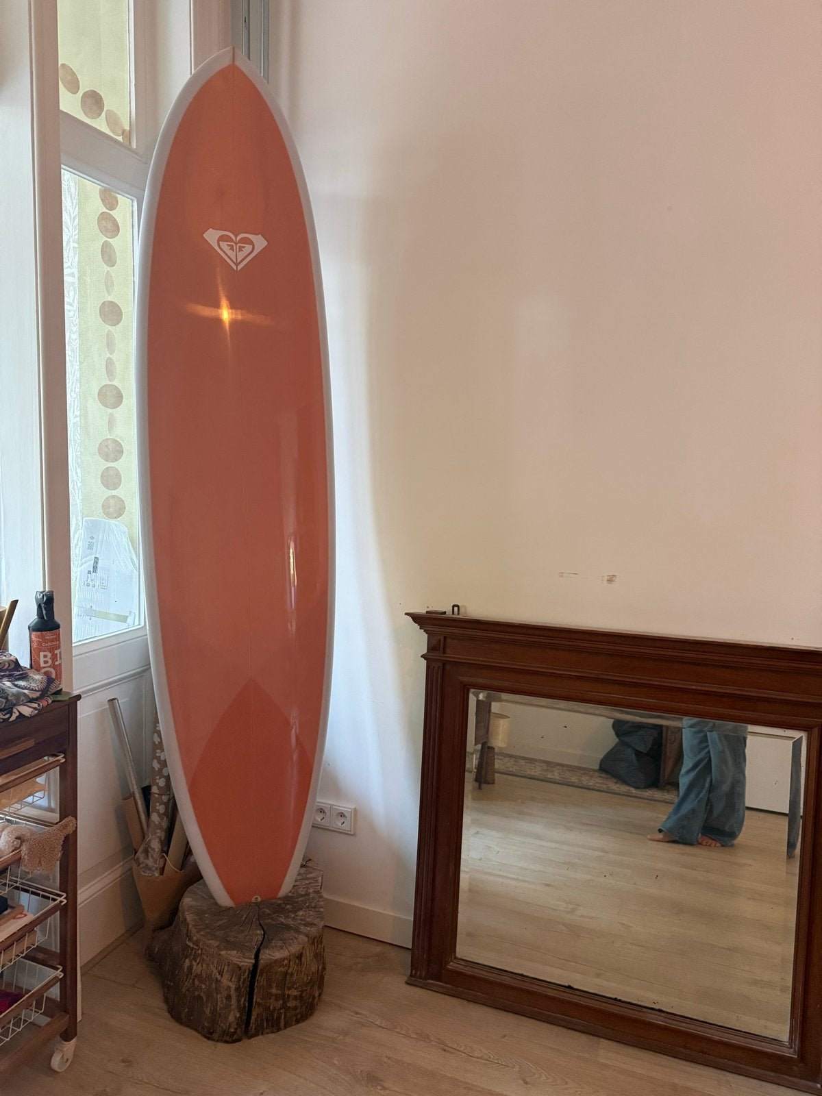 Roxy Malibu Pink 7'6 Funboard Surfplank nieuw!, Watersport en Boten, Ophalen, Nieuw, Funboard