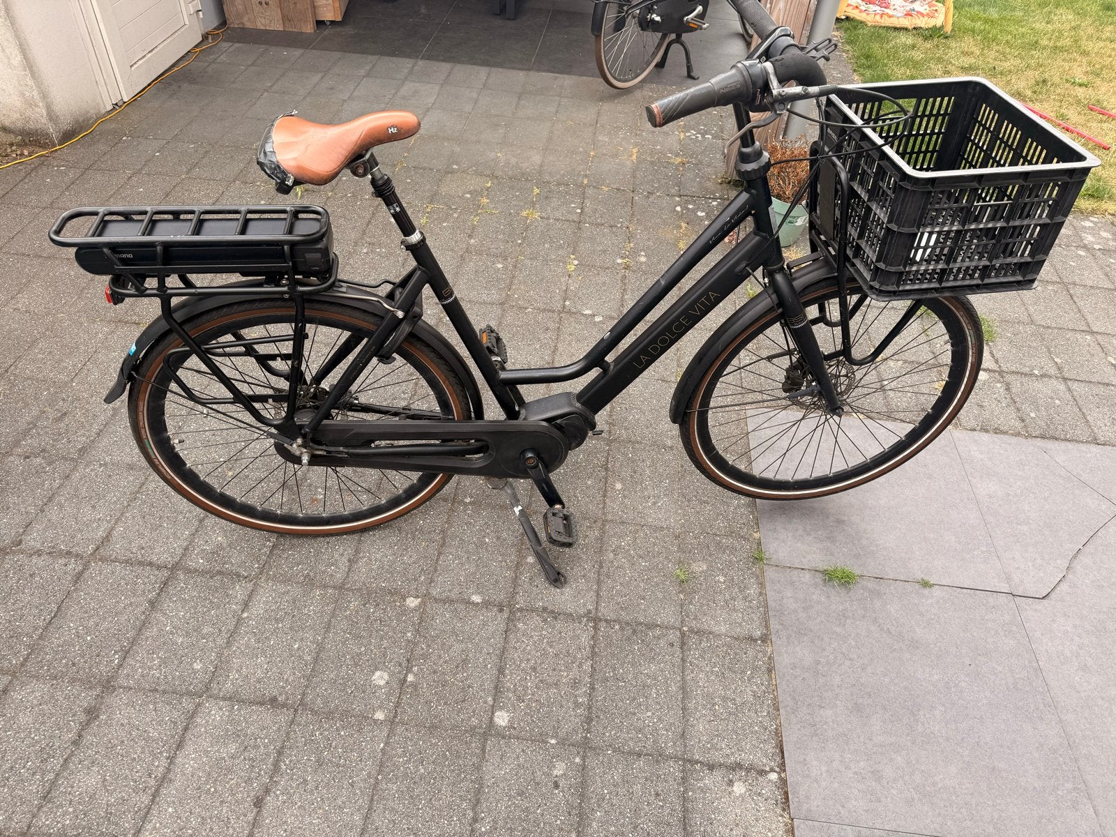 BSP La Dolce Vita E-bike met Shimano motor, Gebruikt, 50 km per accu of meer, 55 tot 59 cm, Ophalen