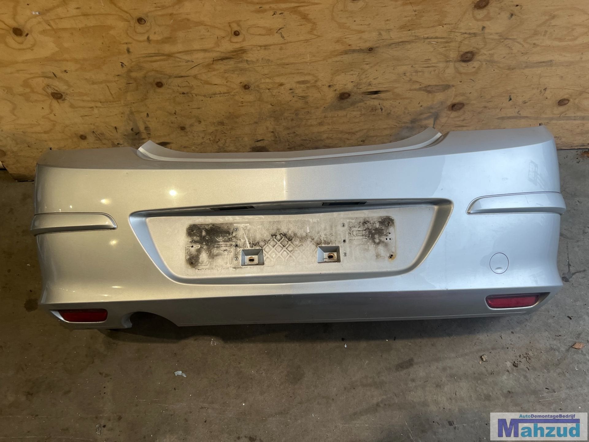OPEL ASTRA H Twintop Zilver Z157 achterbumper 2005-2010, Gebruikt, Opel Automobile GmbH, Ophalen of Verzenden, Kontakt@opel-infoservice.de