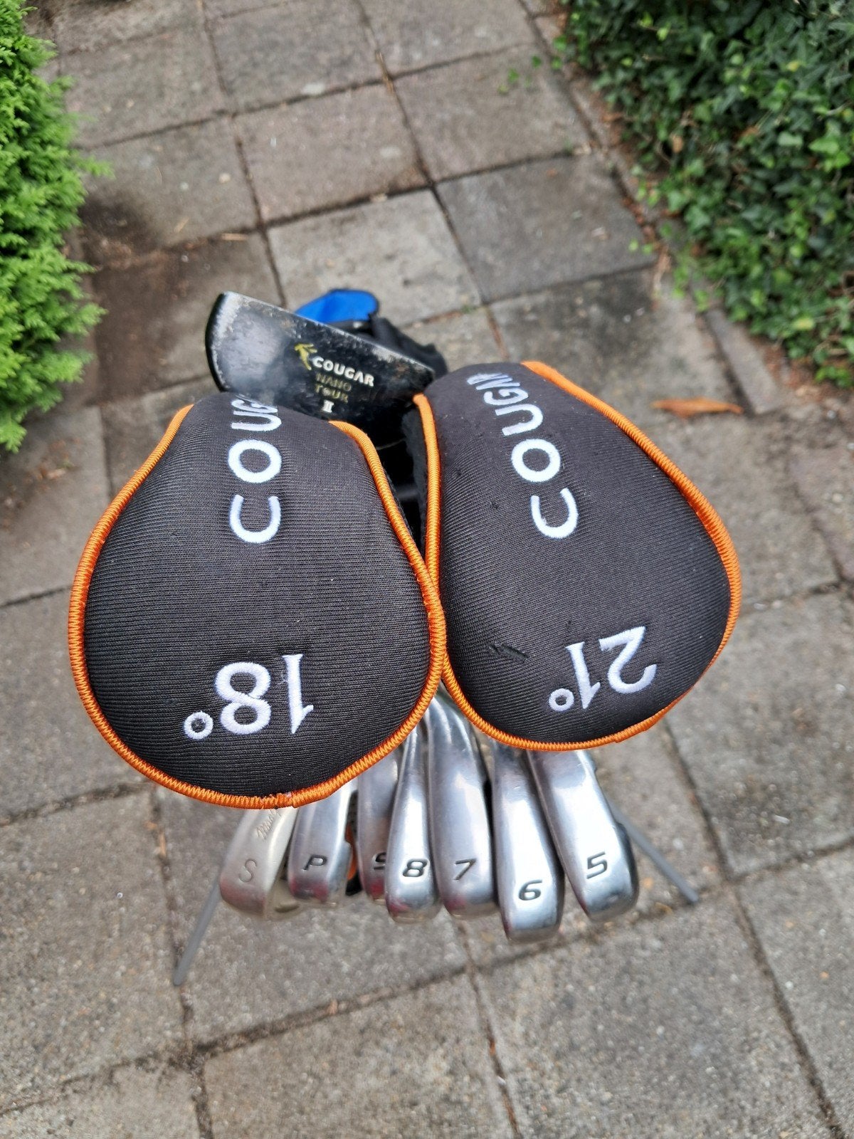 Complete Golfset cougar lady s  , Sport en Fitness, Ophalen, Gebruikt, Set, Overige merken