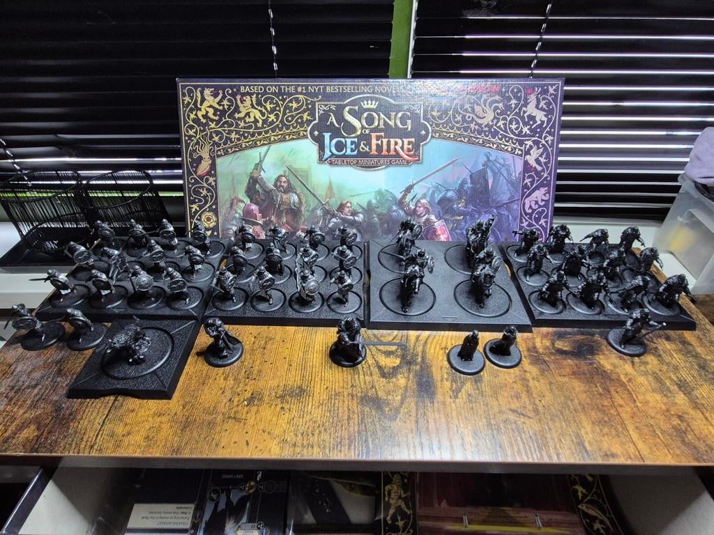 A Song of Ice and Fire: Stark Army Miniaturen, Ophalen of Verzenden, Zo goed als nieuw, Overige soorten, Figuurtje(s)