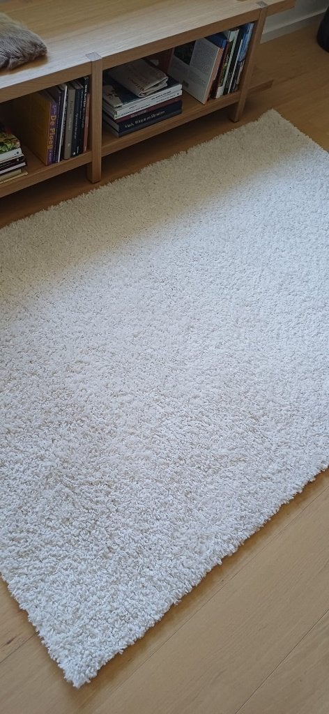 Ikea Ärende Tapijt 120 x 180 cm, Ophalen, 100 tot 150 cm, Beige, Zo goed als nieuw