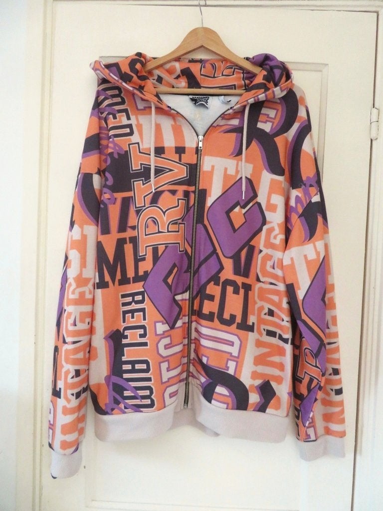 Skate Hoodie Vest Reclaimed Vintage, Meerkleurig, Maat 56/58 (XL), Ophalen of Verzenden, Zo goed als nieuw