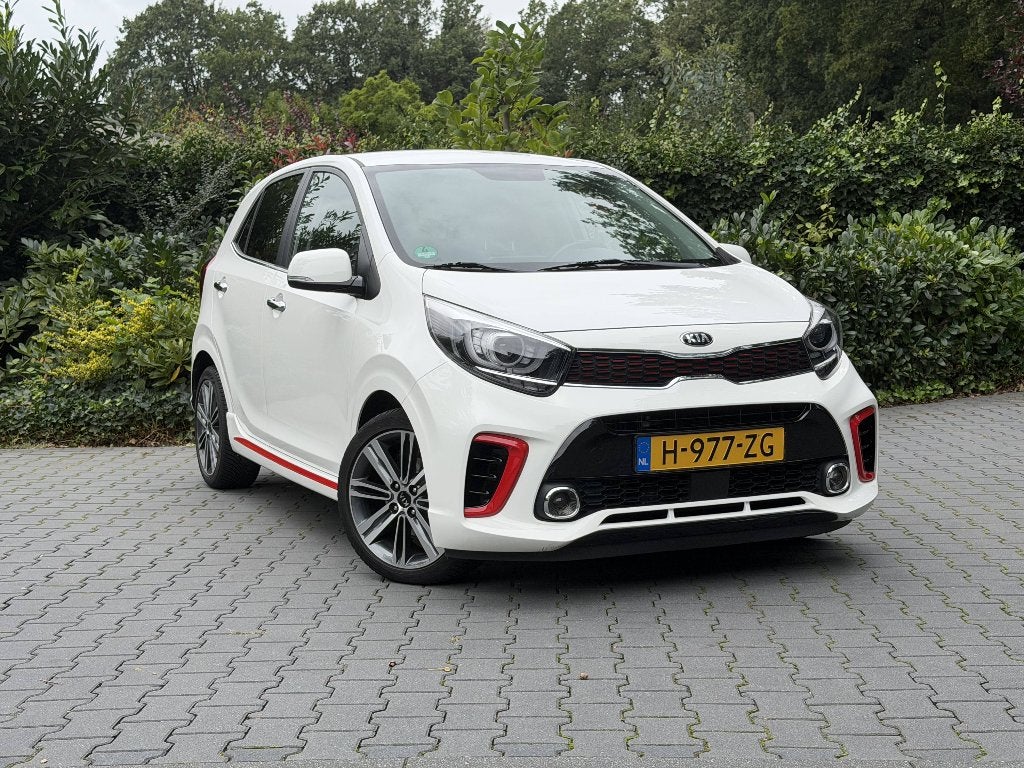 Kia Picanto 1.0 T-gdi 100pk  2020 Keyless Stoelverwarming, Auto's, Voorwielaandrijving, 920 kg, 100 pk, Origineel Nederlands