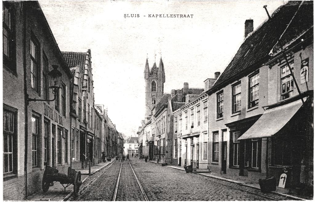 700792 Sluis Z Kapellestraat Nette oude kaart onbeschreven