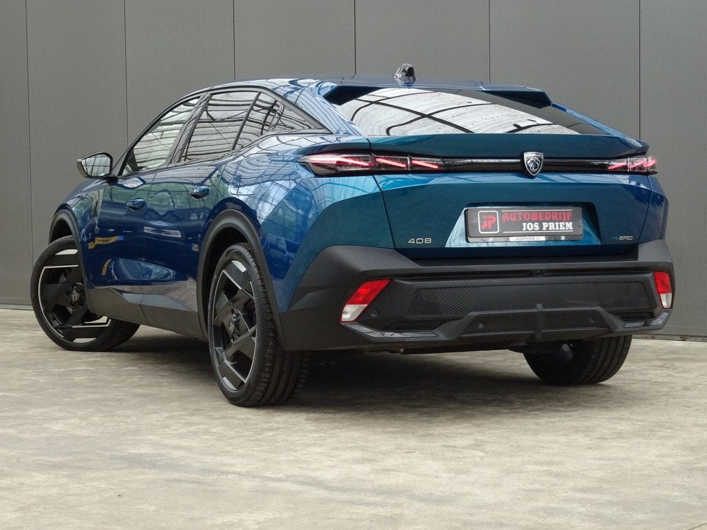 Peugeot 408 1.6 HYbrid GT 225 First Edition * MASSAGE * 44 K, Auto's, Peugeot, 77 km/l, Gebruikt, Euro 6, 4 cilinders